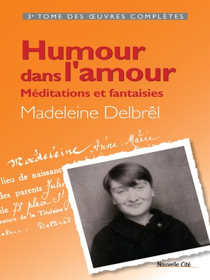 cover image of Humour dans l'amour